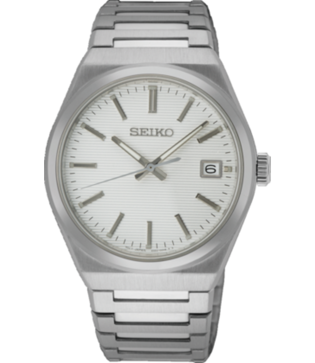 Seiko SUR553P1 Uhr Herren silberfarben 39,0mm