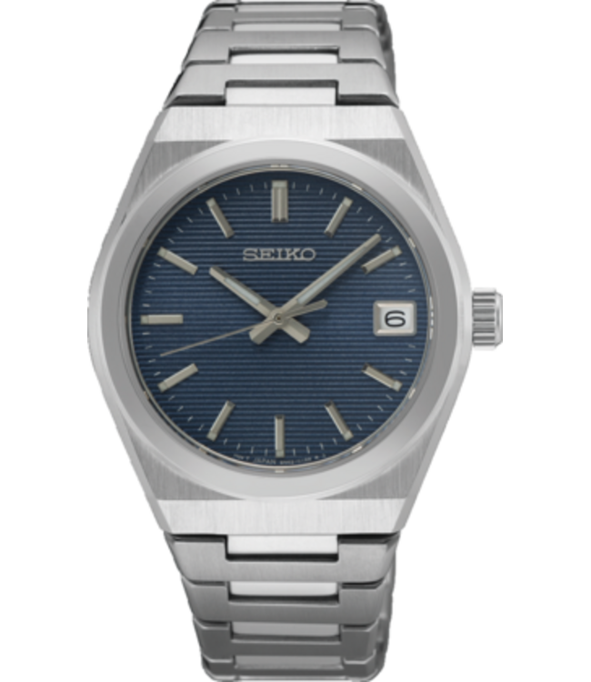 Seiko SUR575P1 Uhr Damen silberfarben 34mm