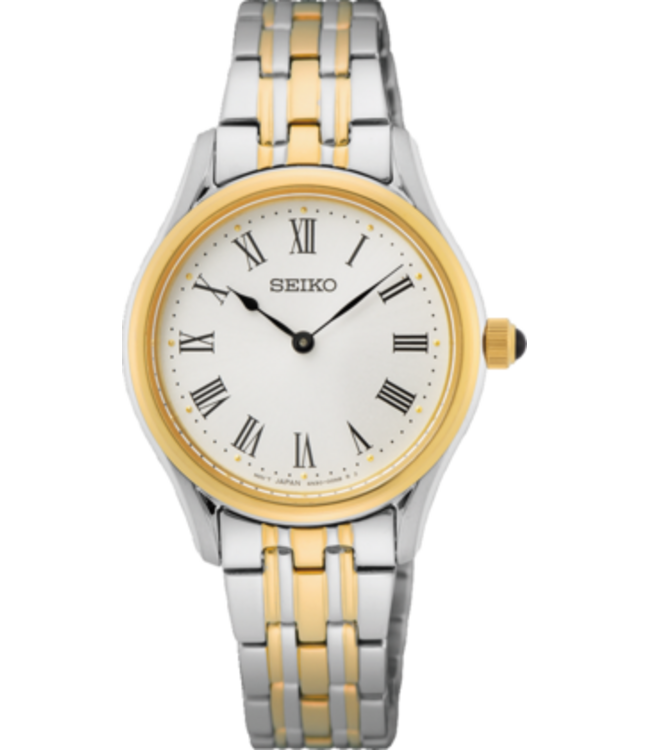 Seiko SWR070P1 Uhr Damen Bicolor 29mm