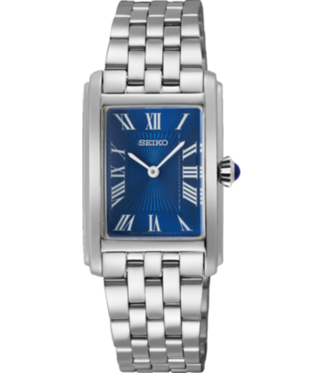 Seiko SWR085P1 Uhr Damen silberfarben 22,2x33mm