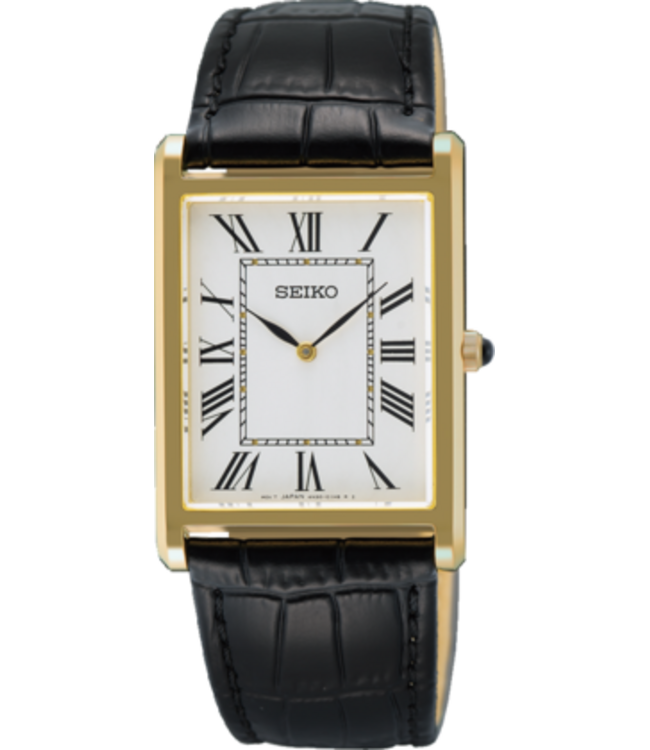 Seiko SWR104P1 Uhr Herren Schwarz 27,20mm