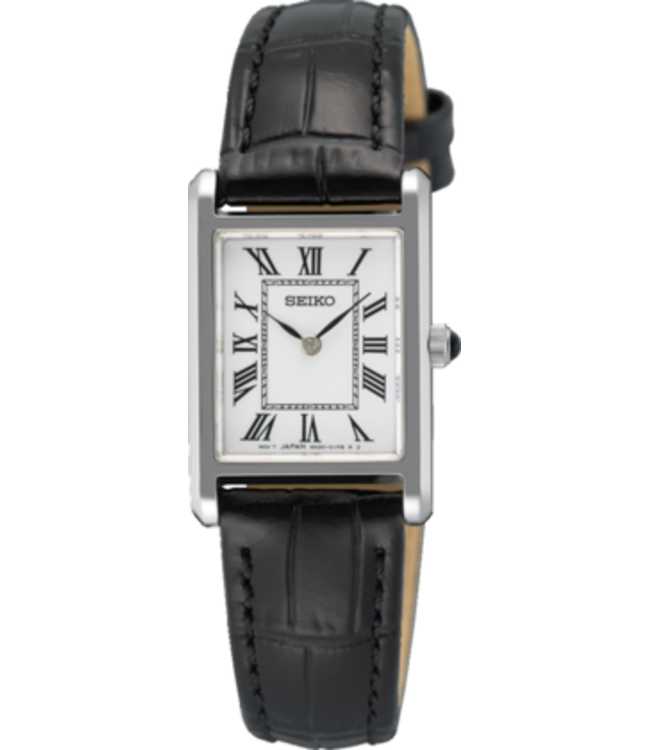 Seiko SWR107P1 Uhr Damen Schwarz 19,60mm