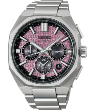 Astron HAB006J1 5X63 43,41 mm Roze Herenhorloge