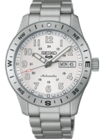 Seiko 5 Sports HDB007K1 Horloge Heren Zilverkleurig 41mm