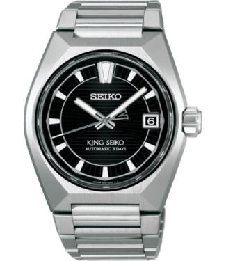 King HKF003J1 8L45 41,00 mm Zwart Herenhorloge