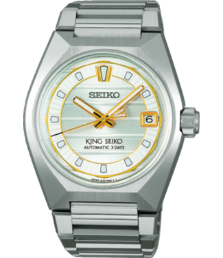 King SLA087J1 8L45 41,00 mm Wit Herenhorloge
