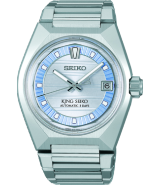King SLA091J1 8L45 41,00 mm Blauw Herenhorloge