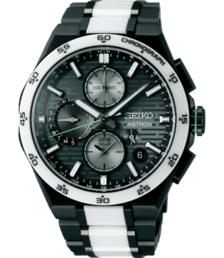 Astron SSH185J1 5X83 43,42 mm Zwart Herenhorloge