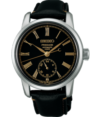 Presage SPB499J1 6R5H 40,20 mm Zwart Herenhorloge