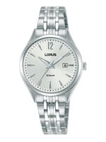 Lorus Horloge RJ201CX9 Horloge Dames Zilverkleurig 30mm