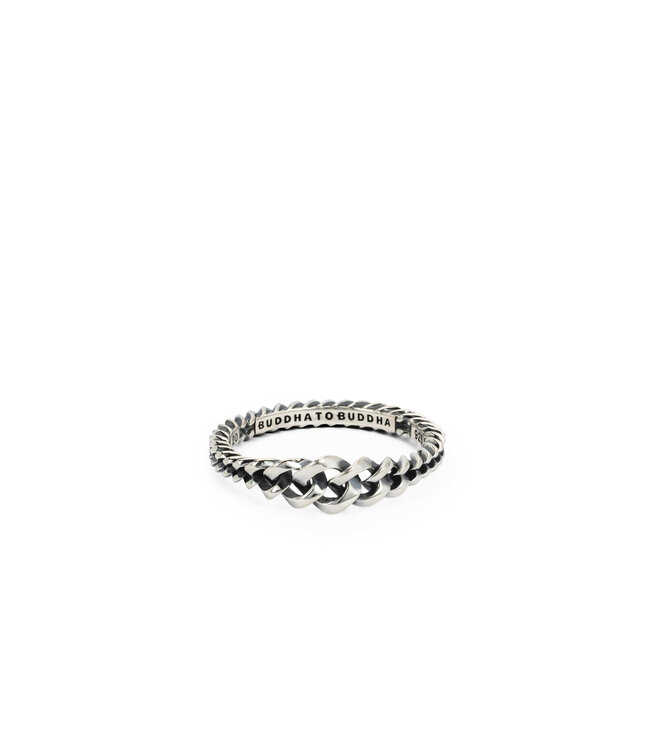 Buddha to Buddha Ring Chain Gradient Zilver