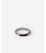 Buddha to Buddha Ben Mini Gemstone Ring Silver Onyx