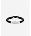 Buddha to Buddha Armband Komang Small Leer Zwart