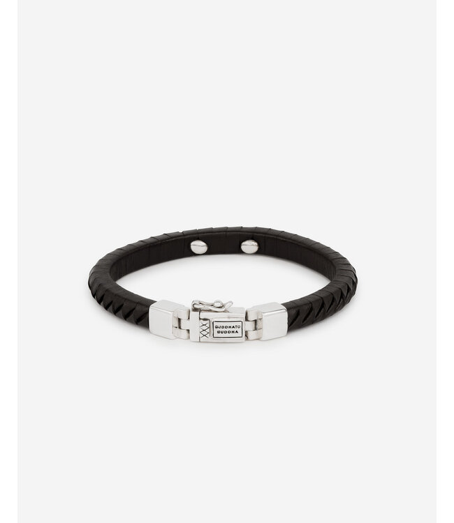 Buddha to Buddha Armband Komang Small Leer Bruin
