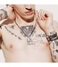 Ketting George XS Black Rhodium