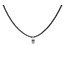 Ketting George XS Black Rhodium