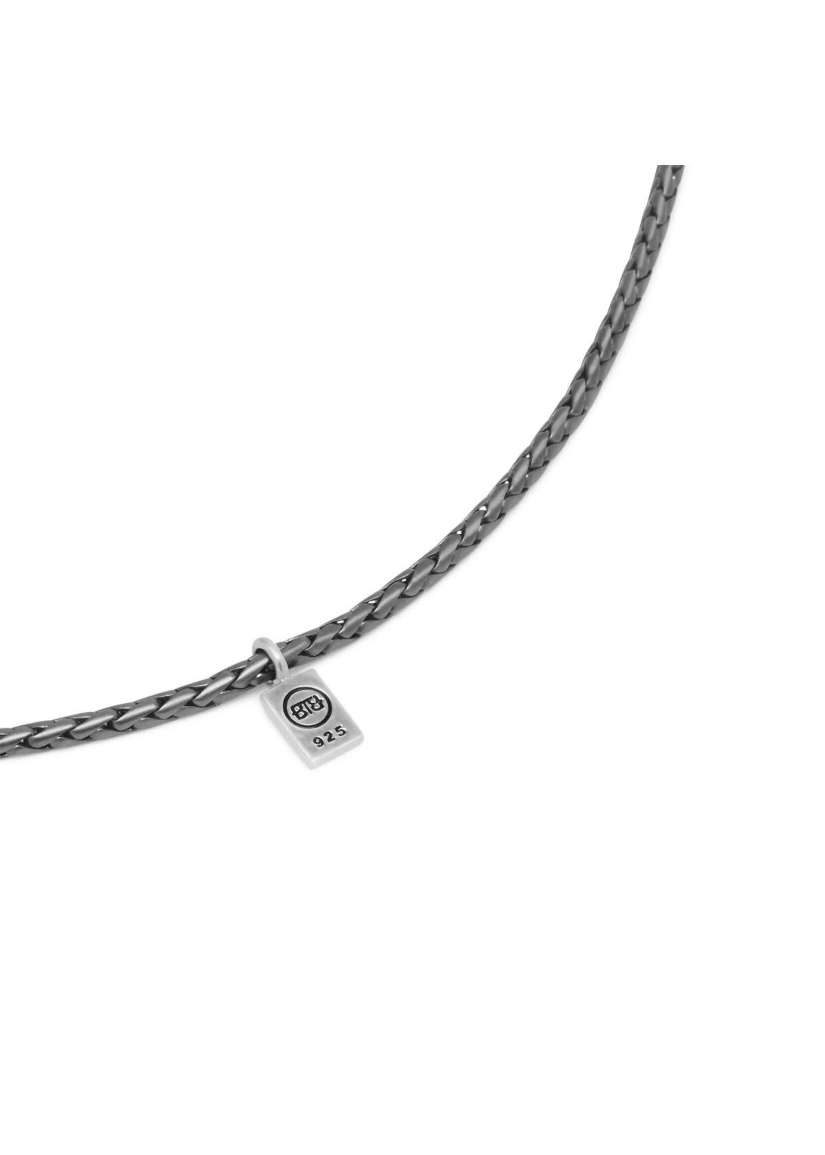 Buddha to Buddha Buddha to Buddha George XS Silver Necklace Black Rhodium