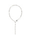 Buddha to Buddha Chainlink Lock Necklace Silver