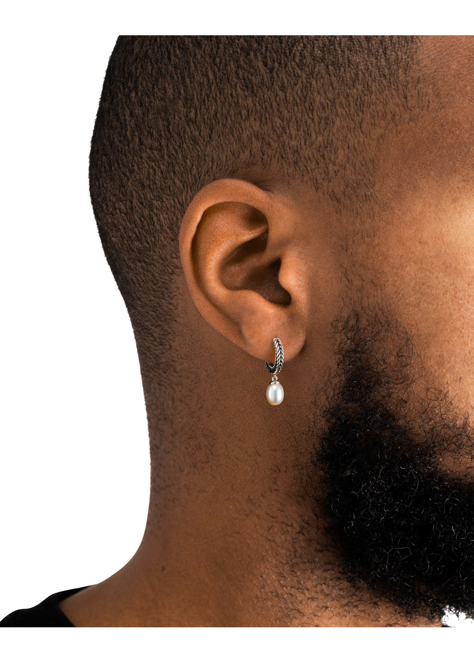 Buddha to Buddha Buddha to Buddha Barbara Hoops Ohrringe mit Perle