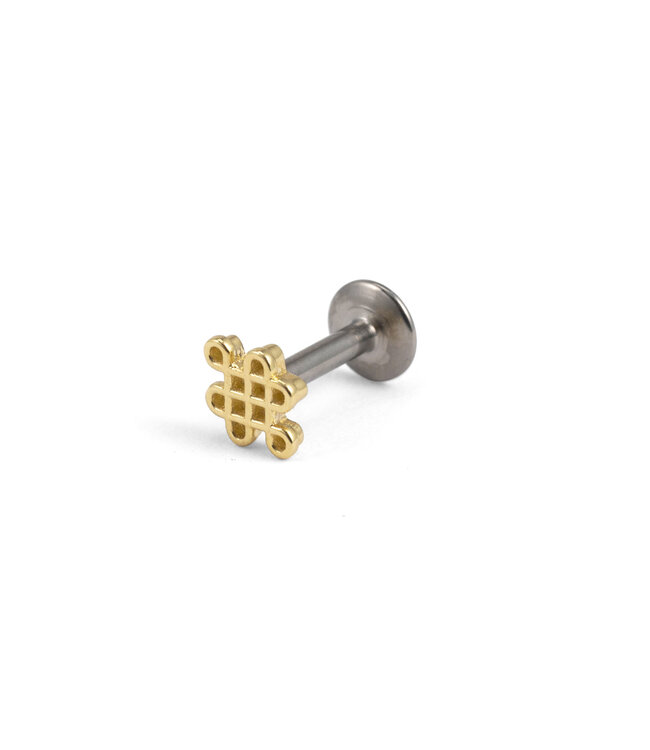 Endless Knot Stud Flatback