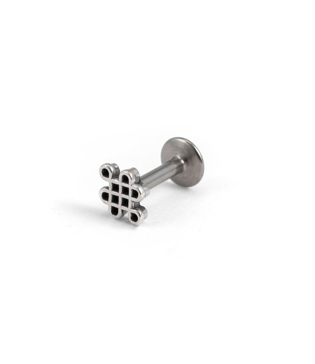 Endless Knot Stud Flatback