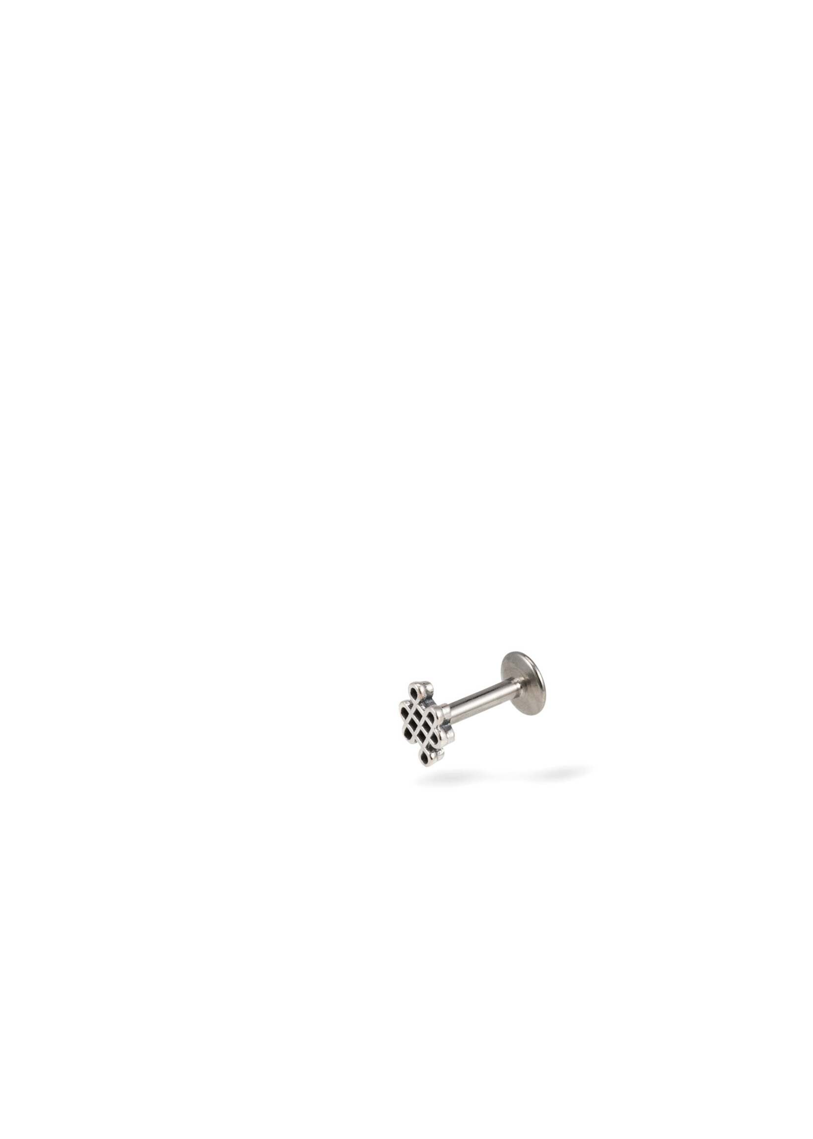 Buddha to Buddha Buddha to Buddha Endless Knot Flatback Oorknopje Per Stuk