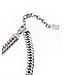 Buddha to Buddha Baroque Pearl Necklace Chain Silver
