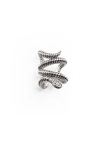 Buddha to Buddha Earcuff Ben Snake Silver