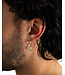 Buddha to Buddha Hoops Katja Clover Mother of Pearl Set Gold Vermeil
