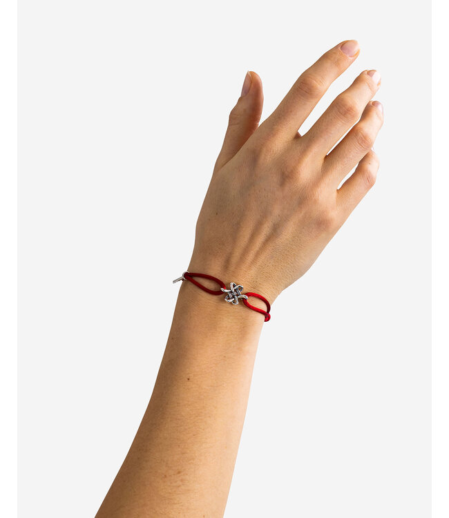 Buddha to Buddha Endless Knot Cord Bracelet