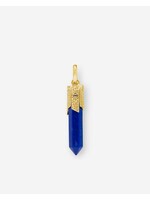 Buddha to Buddha Hanger Edelsteen Verguld Lapis Lazuli