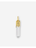 Buddha to Buddha Hanger Edelsteen Verguld Bergkristal