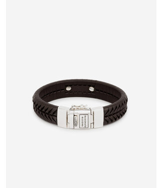 Armband Komang Leer Bruin