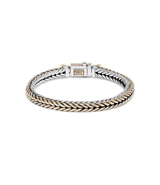 Buddha to Buddha Barbara XS Armband Zilver/Gold 14kt YG