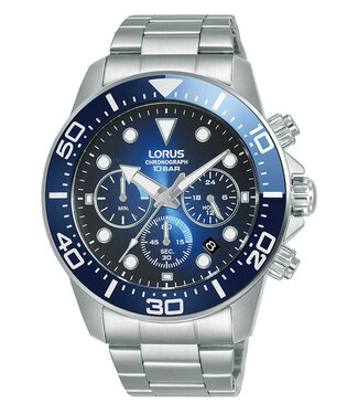 Lorus Herenhorloge 43 mm Blauw RT343JX9