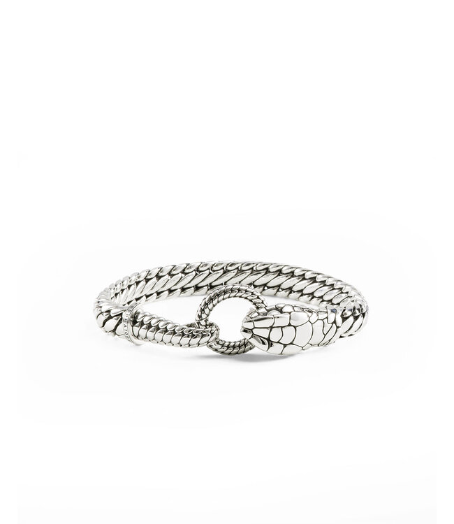 Armband Ben XS Slang Zilver