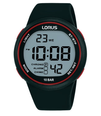 R2345QX9 Uhr Herren Schwarz 44mm