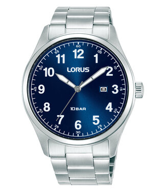 RH973SX9 Uhr Herren silberfarben 42mm