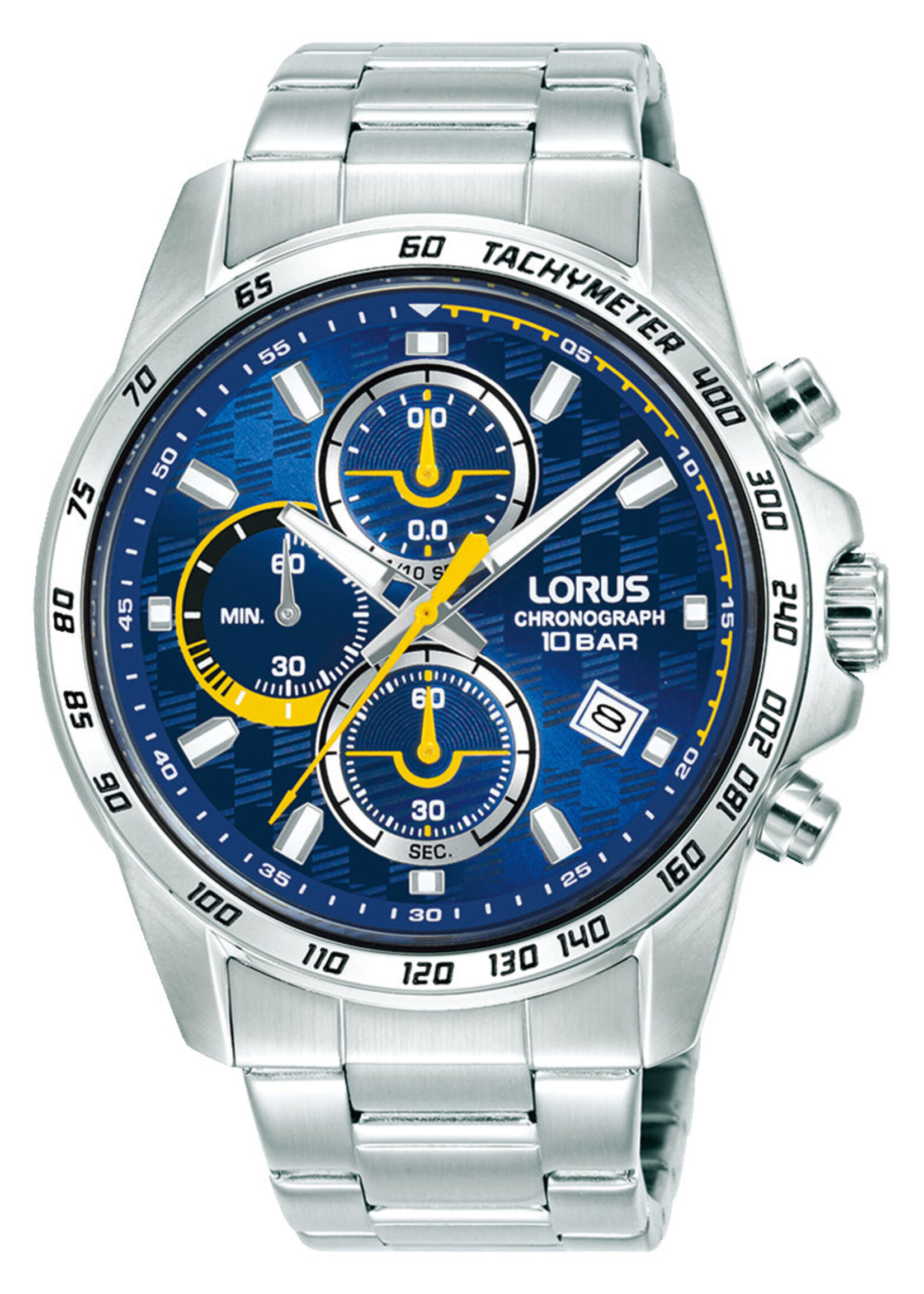 Lorus Horloge Lorus RM307KX9 Horloge Heren Zilverkleurig 43mm