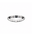 Witgouden ring met briljant maat 17,5
