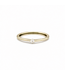 Gelbgoldener Solitärring mit Brillant Größe 55