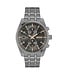 Heren Chronograaf Staal Grijs Skytraveller 44mm