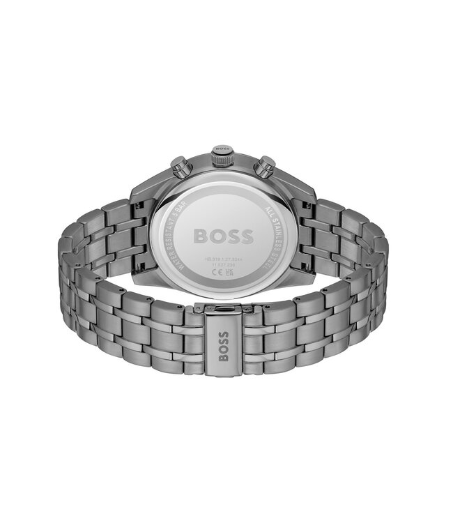 Heren Chronograaf Staal Grijs Skytraveller 44mm