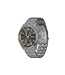 Heren Chronograaf Staal Grijs Skytraveller 44mm