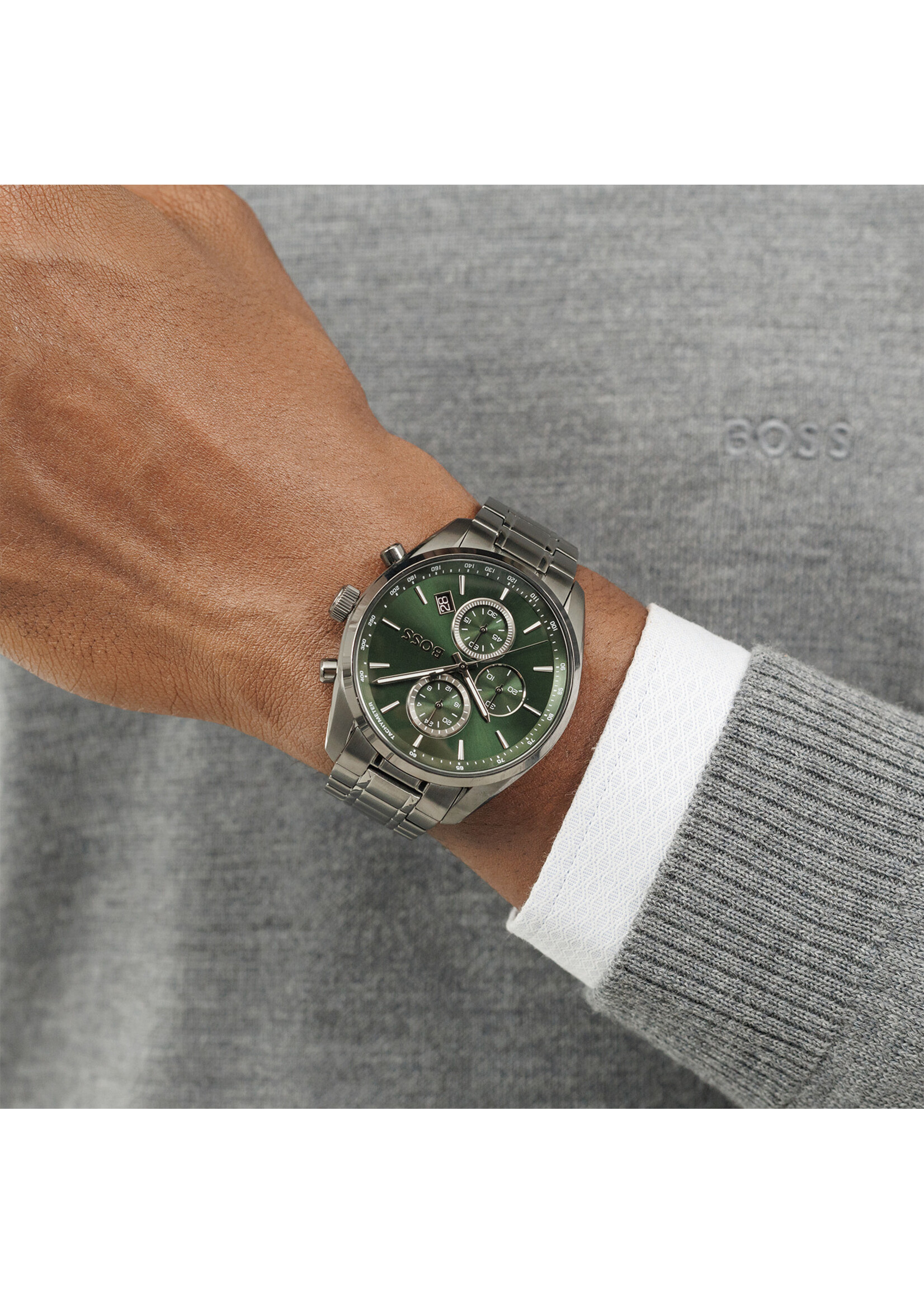 Boss BOSS HB1514228 Uhr Herren Grau 44mm