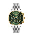Heren Chronograaf Staal Zilverkleurig Avery 42mm