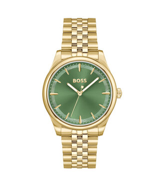 Dames Staal Goudkleurig Graceful 36mm