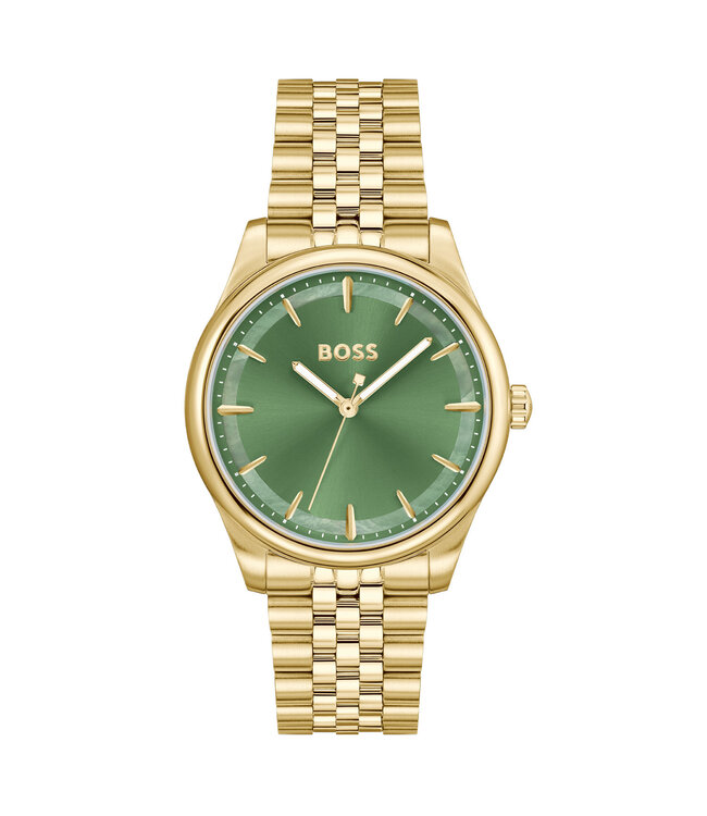 Dames Staal Goudkleurig Graceful 36mm