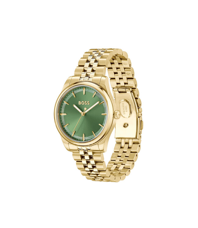 Dames Staal Goudkleurig Graceful 36mm