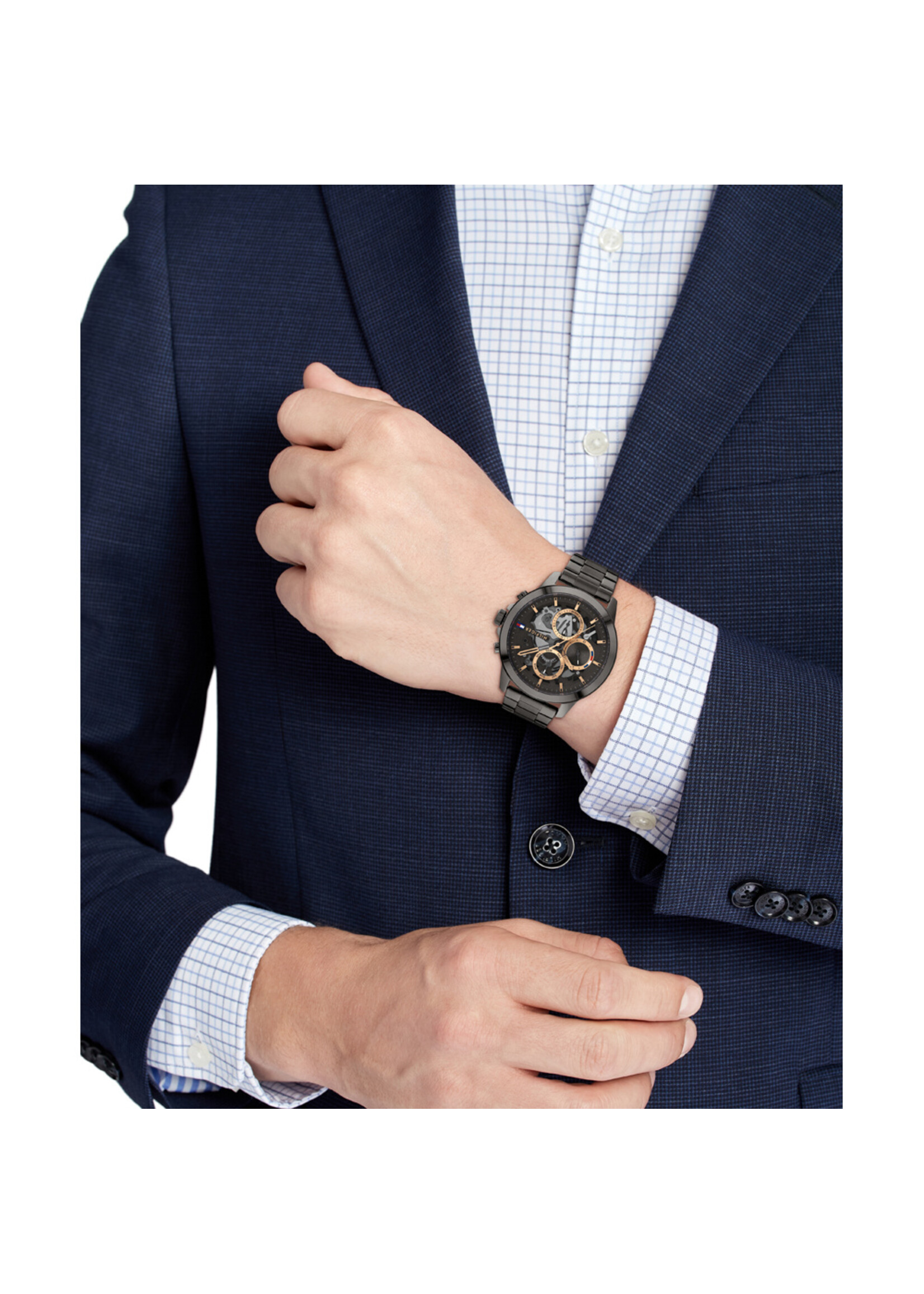 Tommy Hilfiger Tommy Hilfiger TH1710479 Horloge Heren Grijs 44mm